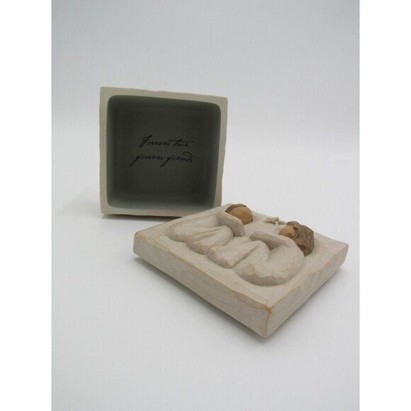 Willow Tree 2003 Friendship Forever True, Forever Friends Keepsake Box Y2K VTG - Picture 3 of 13